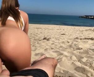 Super hot summer orgy on the beach with my wife! Screwed in